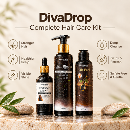 Diva Drop 3 in 1 Hair Care Kit
