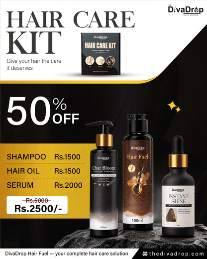 Diva Drop 3 in 1 Hair Care Kit