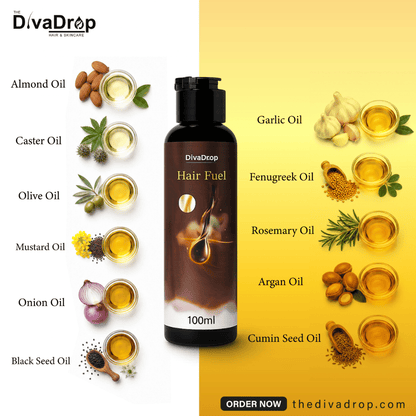 Hair Fuel 4-in-1 Natural Hair Growth Oil - 100ml